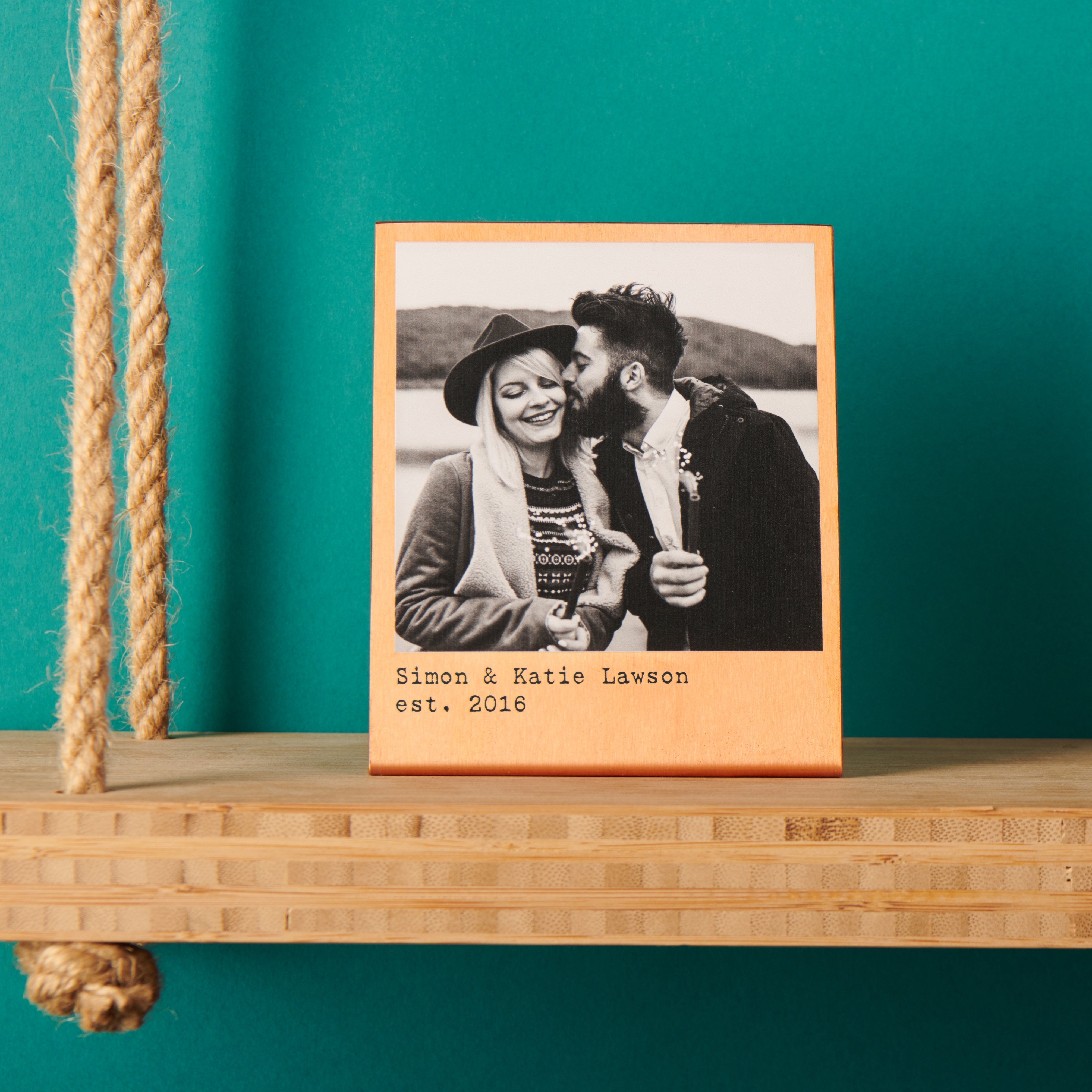 Personalised Solid Copper Photo Print Products