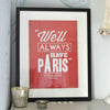 Casablanca Typographical Print - Oakdene Designs - 4