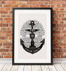 Personalised Nautical Family Print - Oakdene Designs - 1