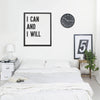 'I Can' Motivational Quote Print - Oakdene Designs - 3