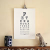 Personalised Eye Test Print - Oakdene Designs - 4