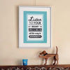 Personalised Follow Your Heart Location Print - Oakdene Designs - 4