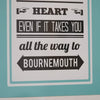 Personalised Follow Your Heart Location Print - Oakdene Designs - 3