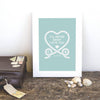 Personalised 'I'll Never Knot Love You' Couples Print - Oakdene Designs - 1