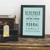 Personalised Nice, Normal Family Print - Oakdene Designs - 2