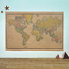 Vintage Style World Map Poster - Oakdene Designs - 1