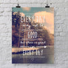'Vintage Typography Photo' Print - Oakdene Designs - 2