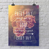 'Vintage Typography Photo' Print - Oakdene Designs - 1