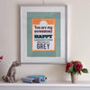 'You Are My Sunshine' Typography Print - Oakdene Designs - 2