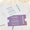 Oakdene Designs Purse & Wallets Personalised Couples Wallet Card