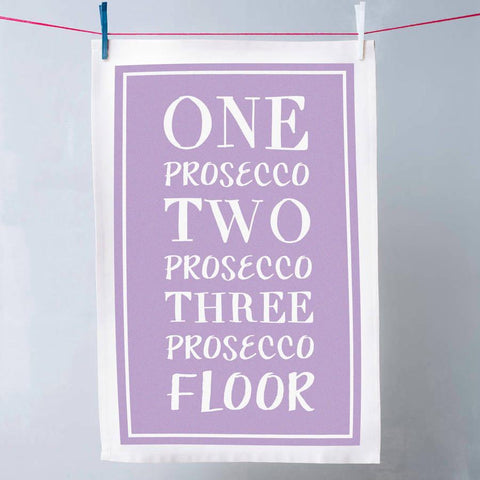 Funny Prosecco Tea Towel - Oakdene Designs - 1