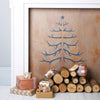 Antler Christmas Tree Wall Sticker - Oakdene Designs - 1