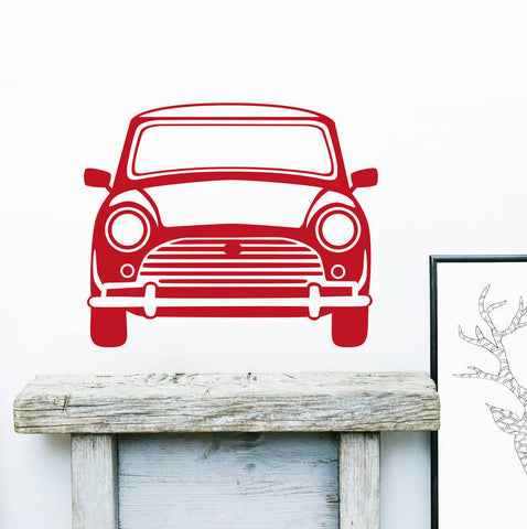 Oakdene Designs Wall Stickers Classic Mini Vinyl Wall Sticker Front