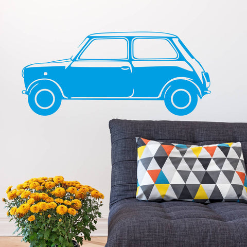 Oakdene Designs Wall Stickers Classic Mini Vinyl Wall Sticker Side