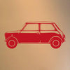 Classic Mini Vinyl Wall Sticker Side - Oakdene Designs - 1