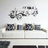 Classic Rolls Car Vinyl Wall Sticker - Oakdene Designs - 2