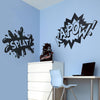 Comic Strip Words Vinyl Wall Stickers - Oakdene Designs