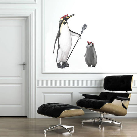 Cool Penguins Wall Sticker - Oakdene Designs - 1