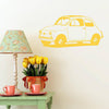 Cute Car Vinyl Wall Sticker - Oakdene Designs - 2