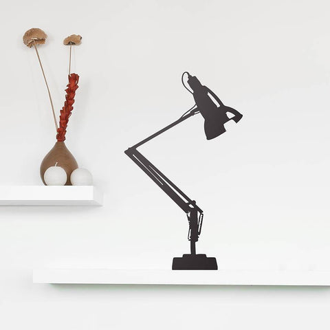 Designer Lamp Vinyl Wall Sticker - Oakdene Designs - 1