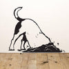 Digging Dog Vinyl Wall Sticker - Oakdene Designs - 1
