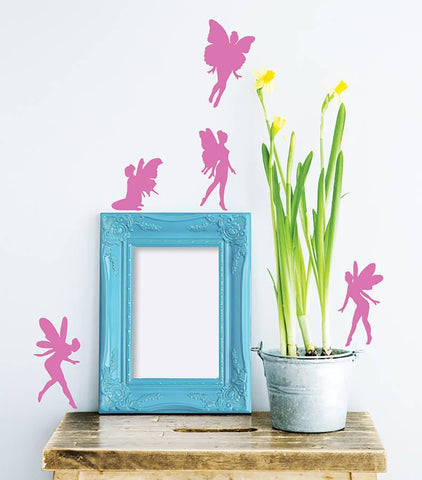 Oakdene Designs Wall Stickers Fairy Vinyl Wall Sticker Set