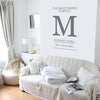 'Family Established' Vinyl Wall Sticker - Oakdene Designs - 2
