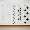 Footprint Vinyl Sticker Set - Oakdene Designs - 6