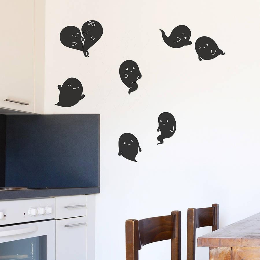 Ghosts Halloween Wall Stickers - Oakdene Designs - 2
