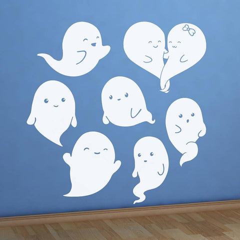 Ghosts Halloween Wall Stickers - Oakdene Designs - 4