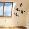 Halloween Witches Wall Sticker Set - Oakdene Designs - 3