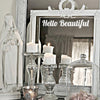 'Hello Beautiful' Mirror Sticker - Oakdene Designs - 2