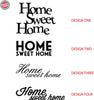 Oakdene Designs Wall Stickers 'Home Sweet Home' Vinyl Wall Sticker