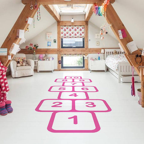 Hopscotch Vinyl Floor Sticker - Oakdene Designs - 1