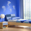 Jellyfish Wall Sticker Set - Oakdene Designs - 3
