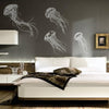 Jellyfish Wall Sticker Set - Oakdene Designs - 2