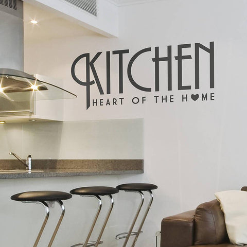 Kitchen 'Heart of the Home' Wall Sticker - Oakdene Designs