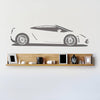 Gallardo Sports Car Vinyl Wall Sticker - Oakdene Designs - 2