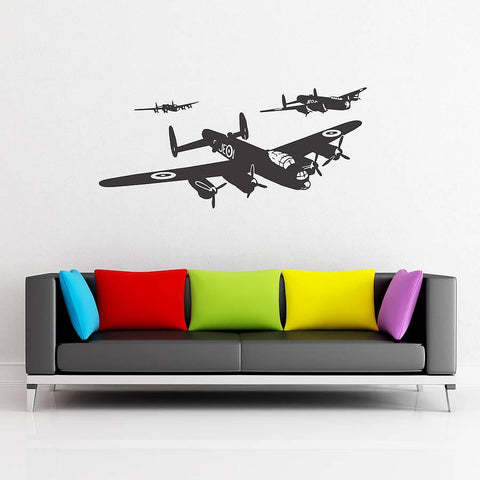Lancaster Vinyl Wall Sticker - Oakdene Designs - 1