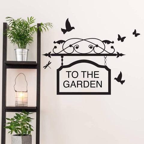 Oakdene Designs Wall Stickers Personalised Sign Vinyl Wall Sticker