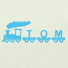 Personalised Train Vinyl Wall Sticker - Oakdene Designs
