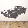 Pontiac Muscle Car Vinyl Wall Sticker - Oakdene Designs - 1