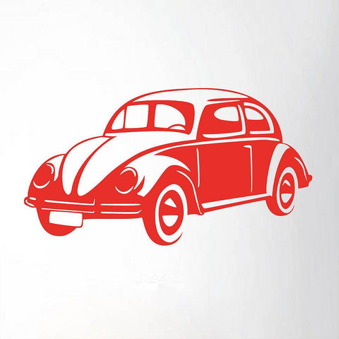 Retro Car Vinyl Wall Sticker - Oakdene Designs