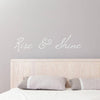 'Rise And Shine' Wall Sticker - Oakdene Designs - 3
