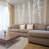 Silver Birch Trees Vinyl Wall Sticker - Oakdene Designs - 3
