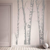Silver Birch Trees Vinyl Wall Sticker - Oakdene Designs - 1