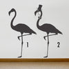 Flamingo Vinyl Wall Sticker - Oakdene Designs - 3