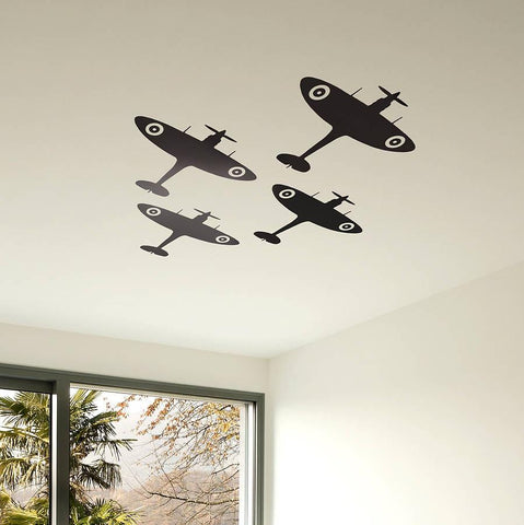Spitfire Vinyl Wall Sticker - Oakdene Designs - 1