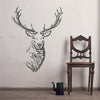 Stag Head Vinyl Wall Sticker - Oakdene Designs - 1
