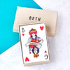 Oakdene Designs Wallet Cards Personalised Couples Kings and Queens Wallet Card